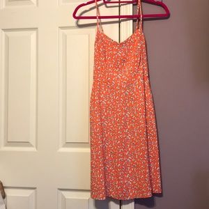 Coral dress